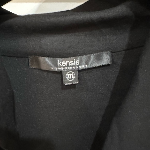 Kenzie snap front black sweater/cardigan - Picture 5 of 7